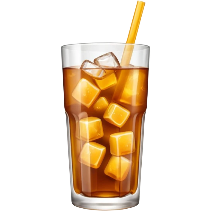 ice tea in glass emoji
