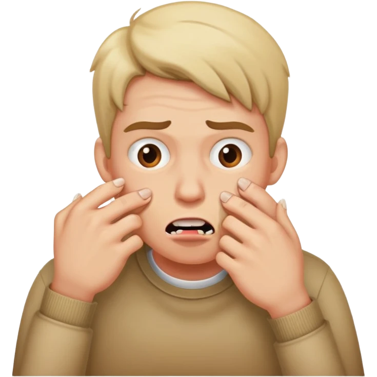 nail biting emoji