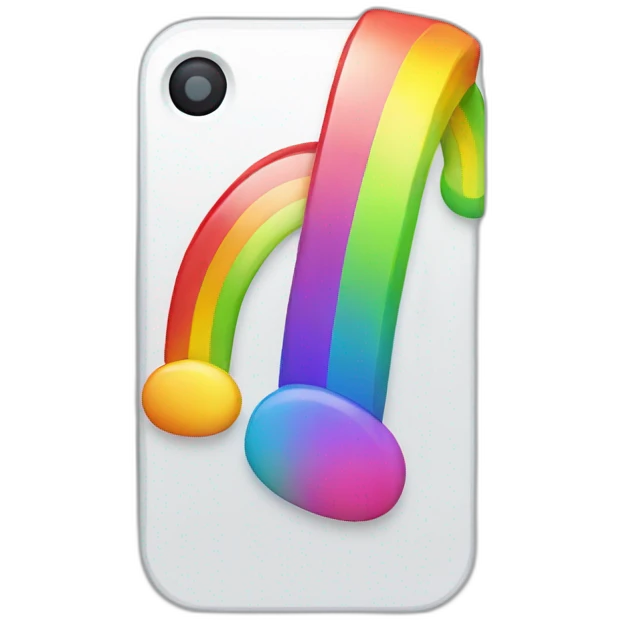 iphone-android-rainbow emoji