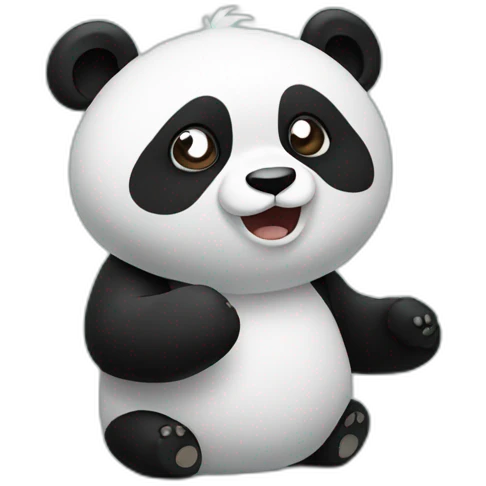 panda qui dab emoji