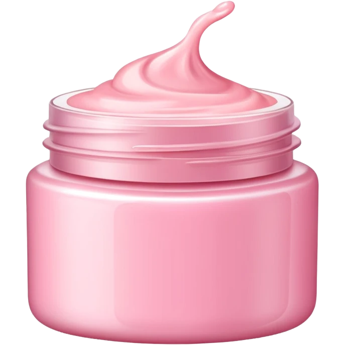Pink moisturiser  emoji