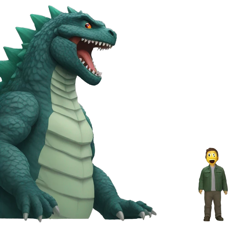 godzilla emoji