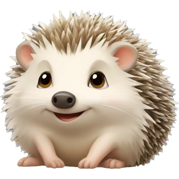 Cute hedgehog 🦔  emoji