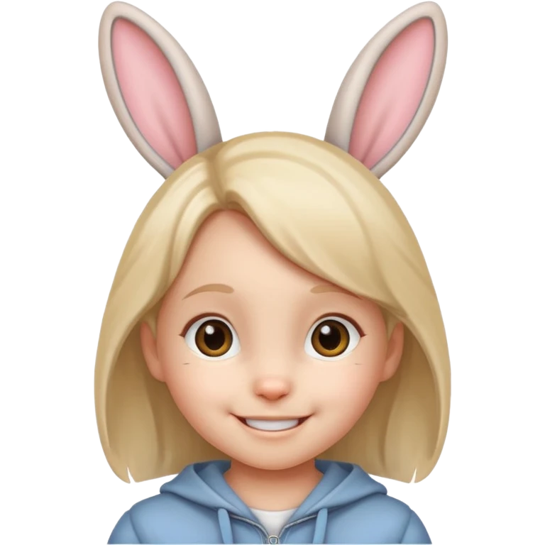 bunny eared kid emoji