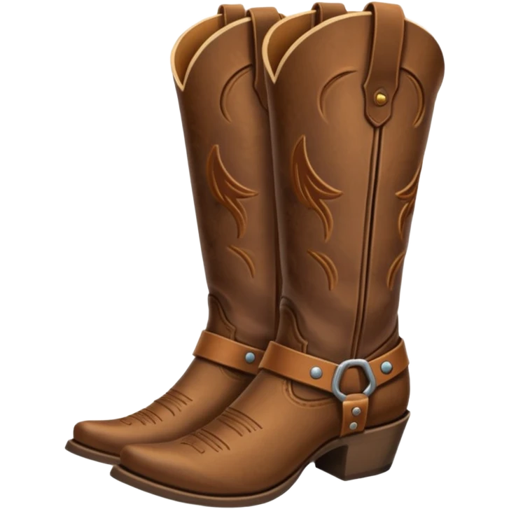 cowgirl boots asthetic emoji