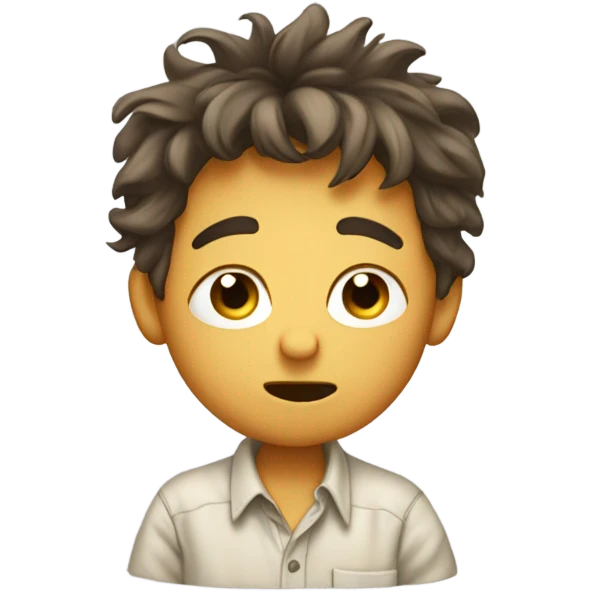 Stinky boy emoji