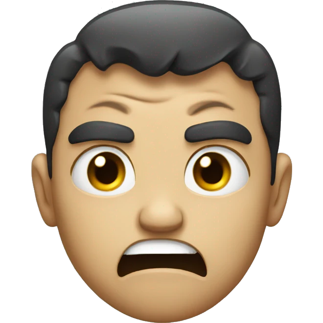 Angry emoji