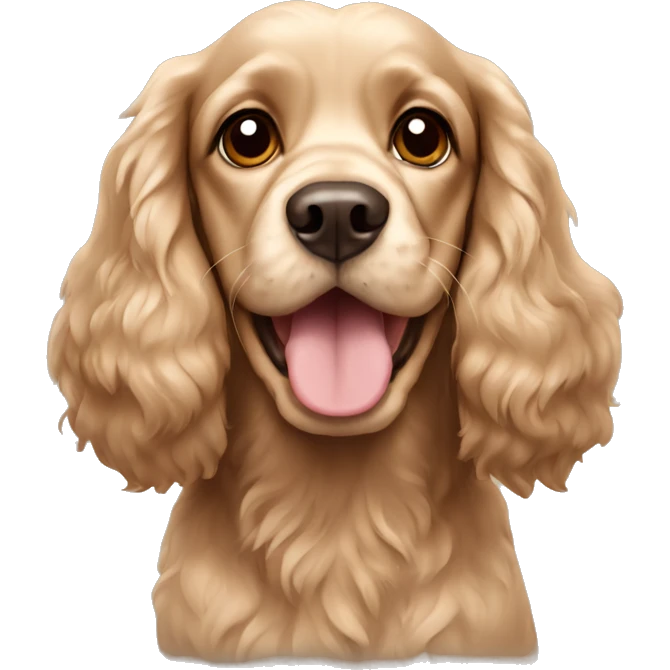 cocker spaniel emoji
