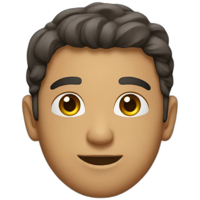 وجه ذئب سعيد غاضب emoji