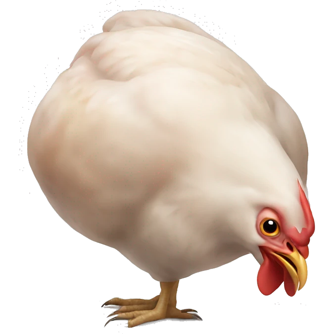 Whole Raw Chicken emoji