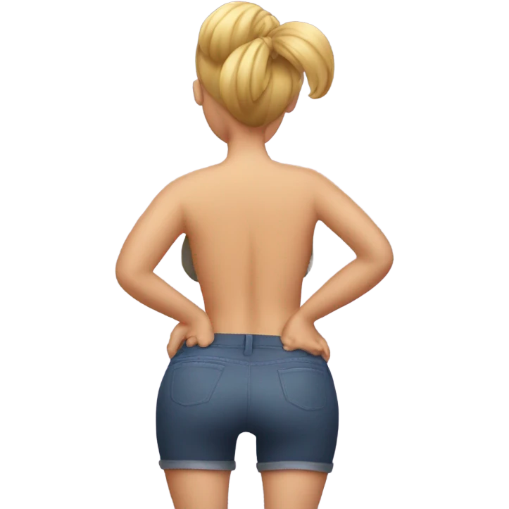 Emoji with glutes emoji