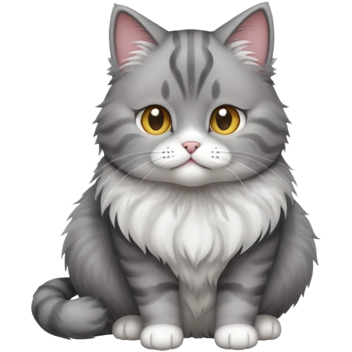 Lucy the cat pooping emoji