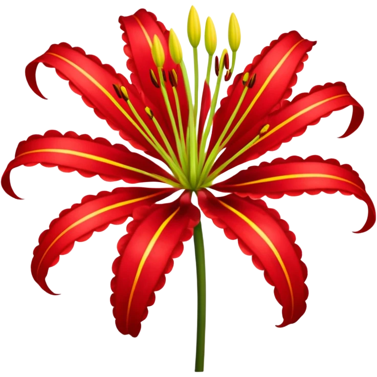 Red spider lily emoji
