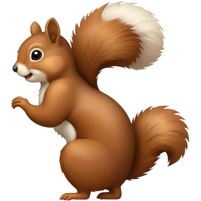 squirrel twerking view from back emoji