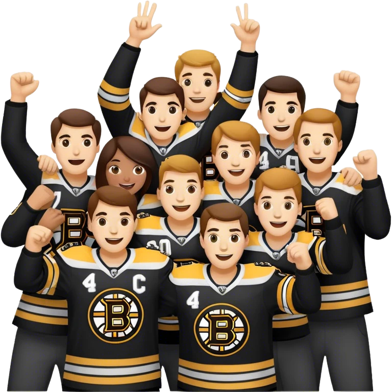 Bruins winning emoji