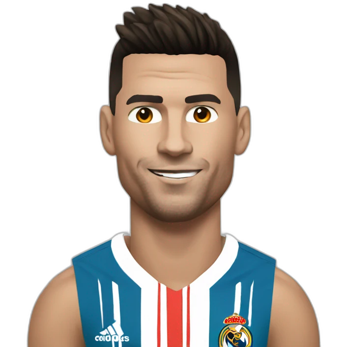 Ronaldo sur messi emoji