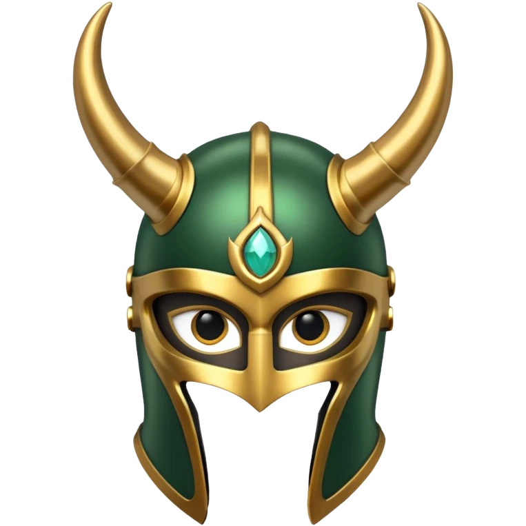 only horn of helmet of loki  emoji