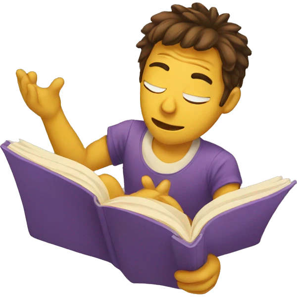 reading emoji