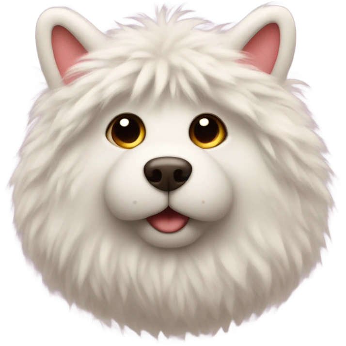 Heart with fur emoji