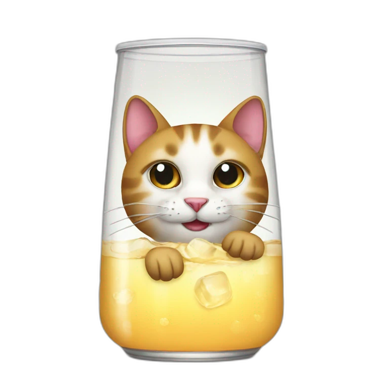 Cat drink drink emoji