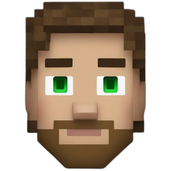 Steve Minecraft emoji
