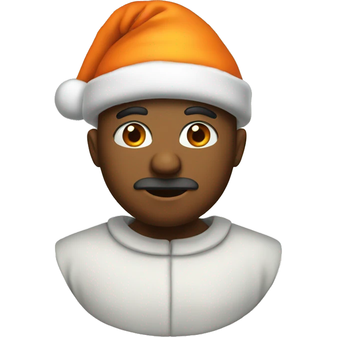 Orange Christmas  emoji