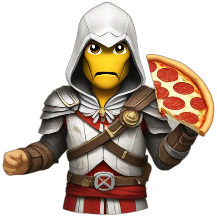 Assassinscreed-pizza emoji