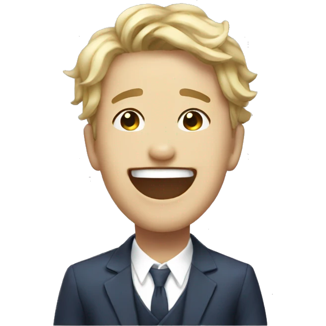 Hanni kpop idol laughing emoji
