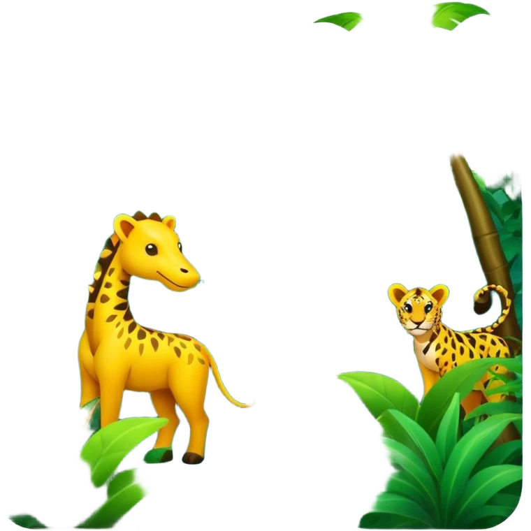 jungle emoji