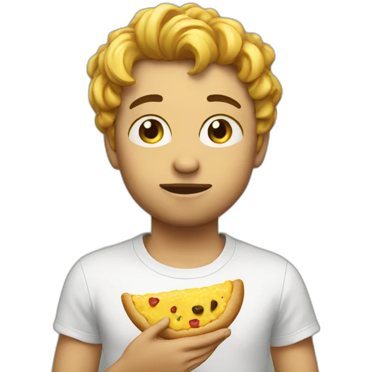 Eating my feelings emoji