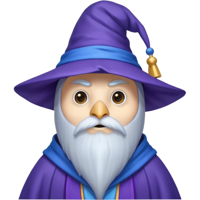 Penguin Wizard emoji