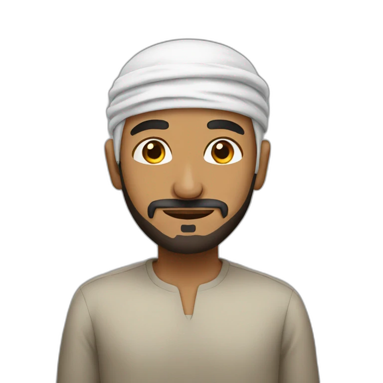 Muslim man emoji