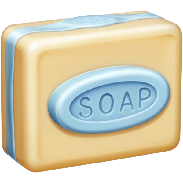 Mad bar of soap emoji