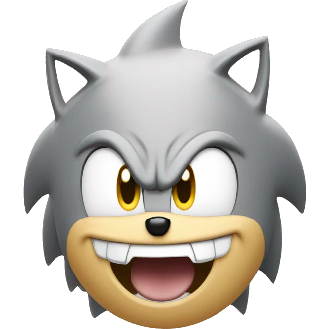 sonic giggling  emoji