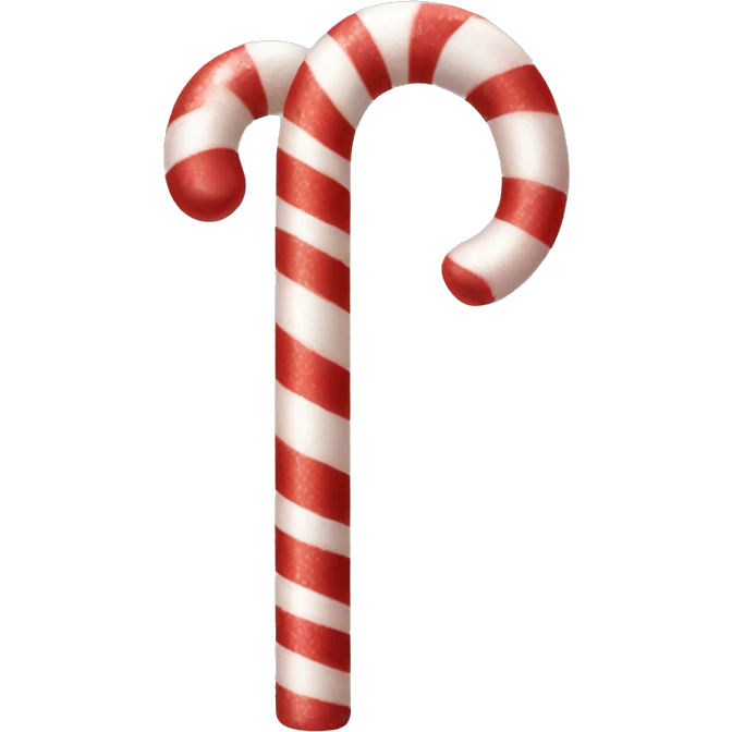 candy cane emoji