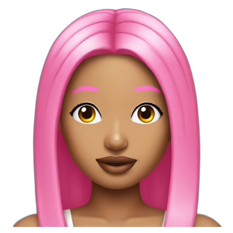 Pink nicki minaj emoji