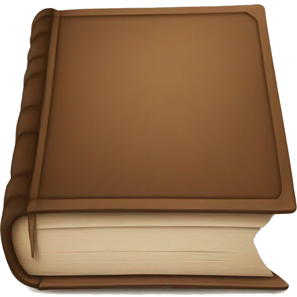 brown book emoji