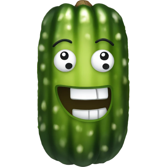 Pickle friends on NYE emoji