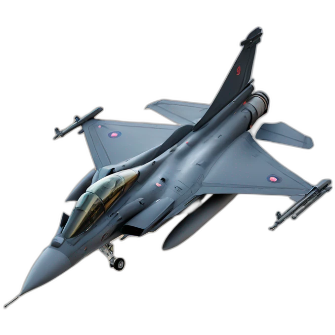 Fighter jet Rafale emoji