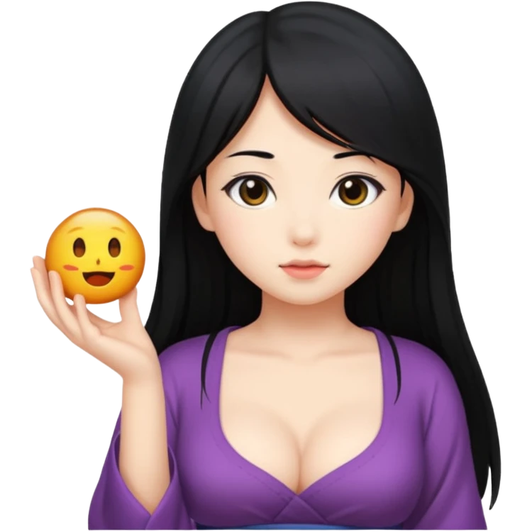 تصویر دختر لخت ژاپنی با سینه های غول پیکر  emoji