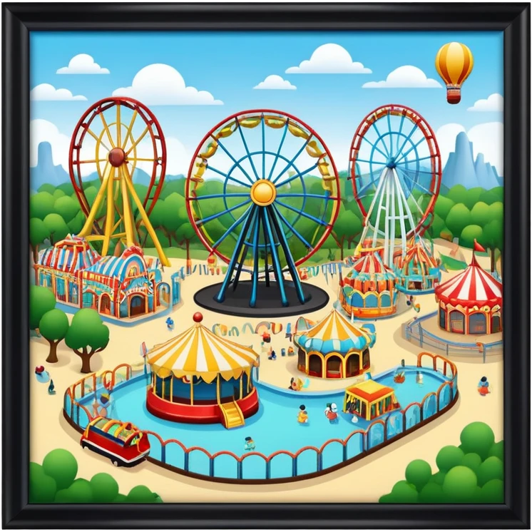 Parc attraction  emoji