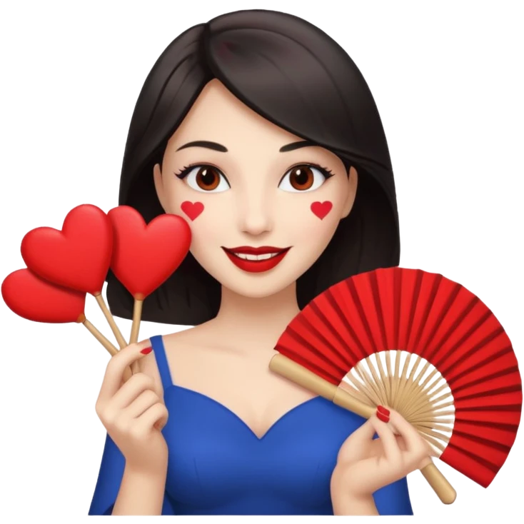 🪭😘❤️‍🔥 emoji