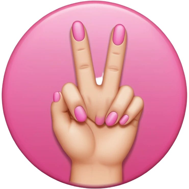 pink emoji holding up middle finger emoji