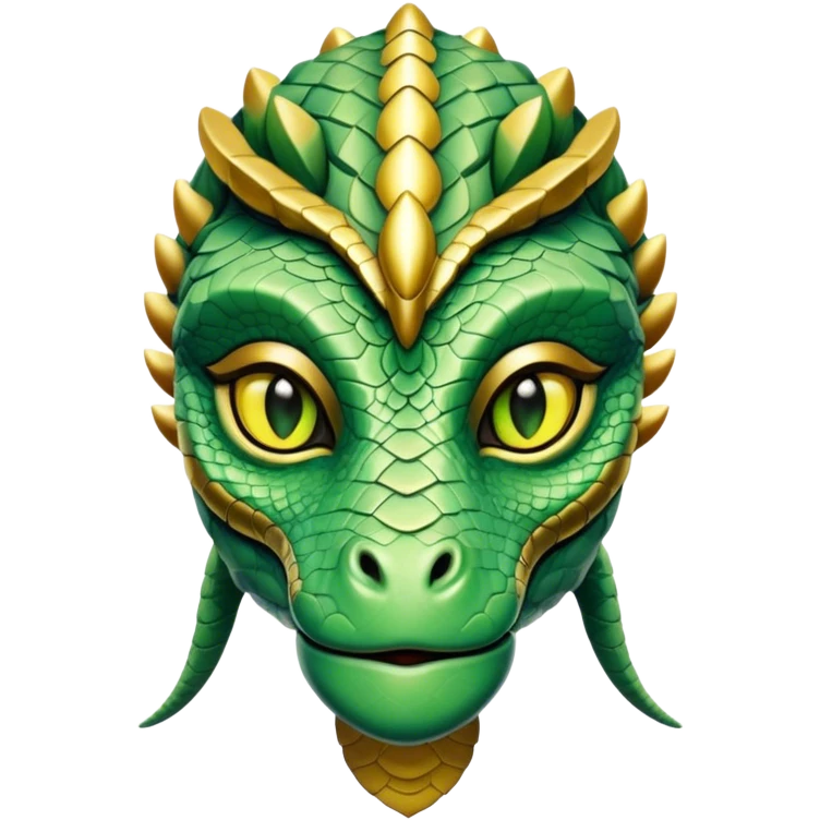 annunaki female reptilian head emoji