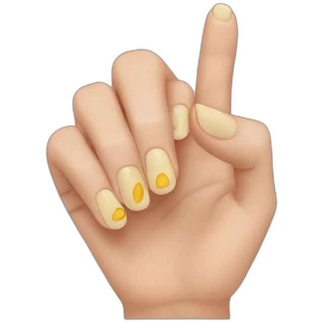finger nail emoji