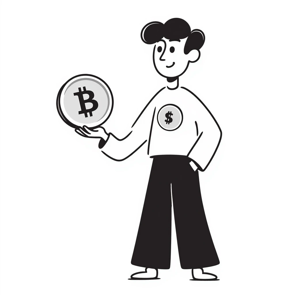 bitcoin man emoji