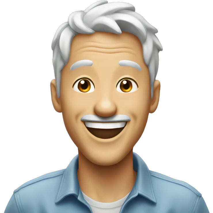 Laughing ￼ emoji
