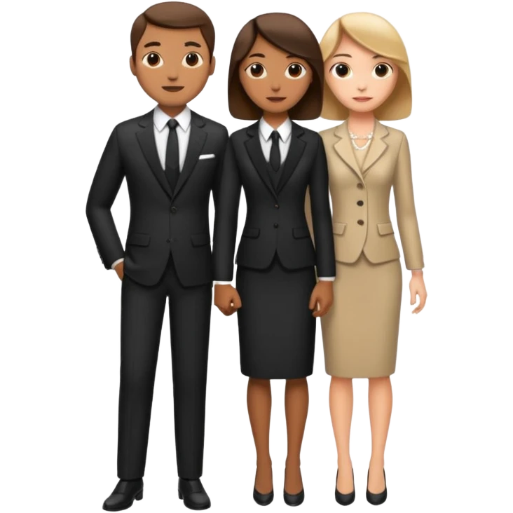 Couple in suit & dress emoji