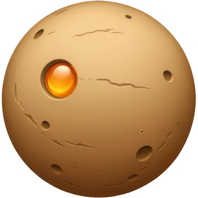 sand planet sphere emoji