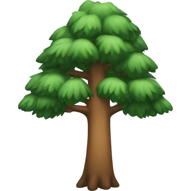 Pine tree emoji